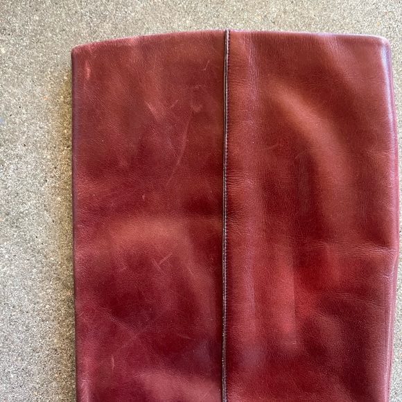 ❣️SOLD❣️Vintage Circa 1970’s Strafford Italian leather boot w fan detail size 6 - Picture 4 of 11